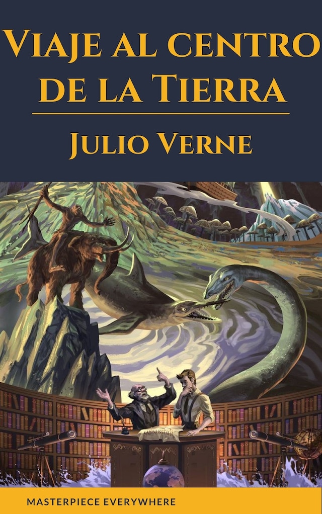 Buchcover für Viaje al centro de la Tierra