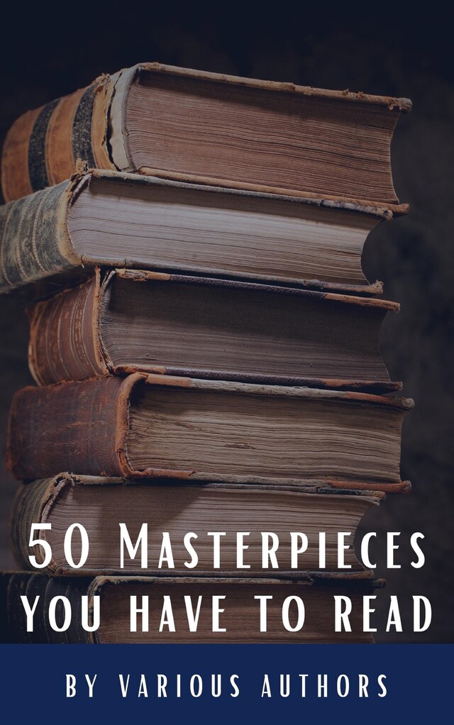 Book cover for 50 Masterpieces you have to read