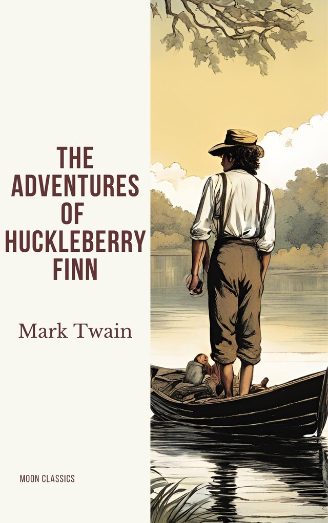 Book cover for The Adventures of Huckleberry Finn