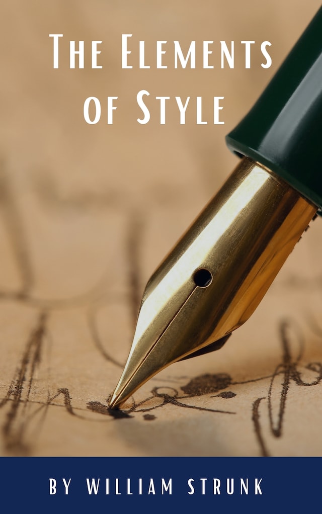 Kirjankansi teokselle The Elements of Style ( Fourth Edition )