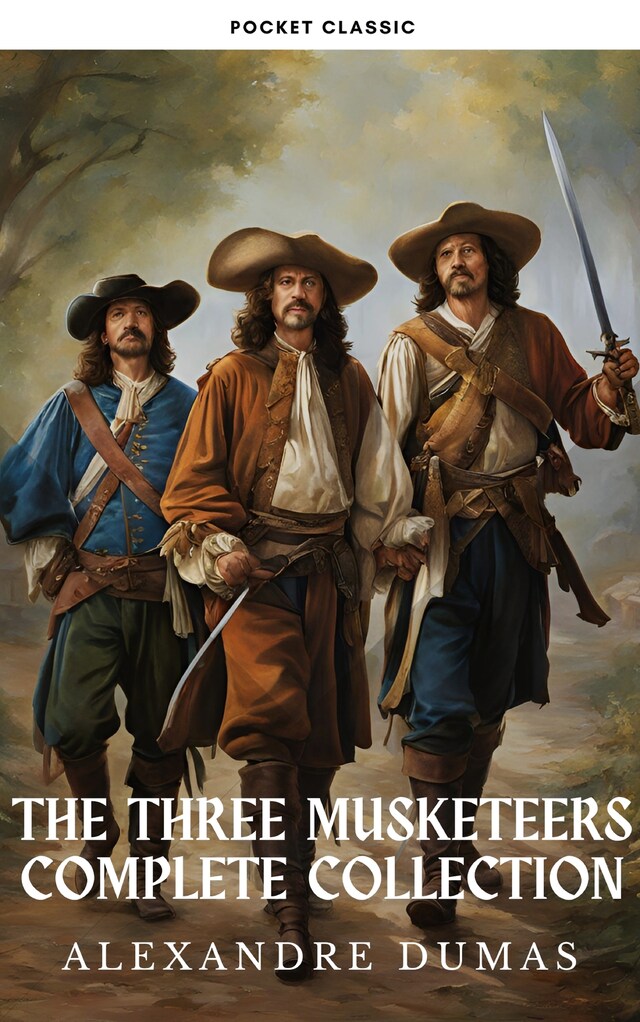 Book cover for The Three Musketeers: The Complete D'Artagnan Saga