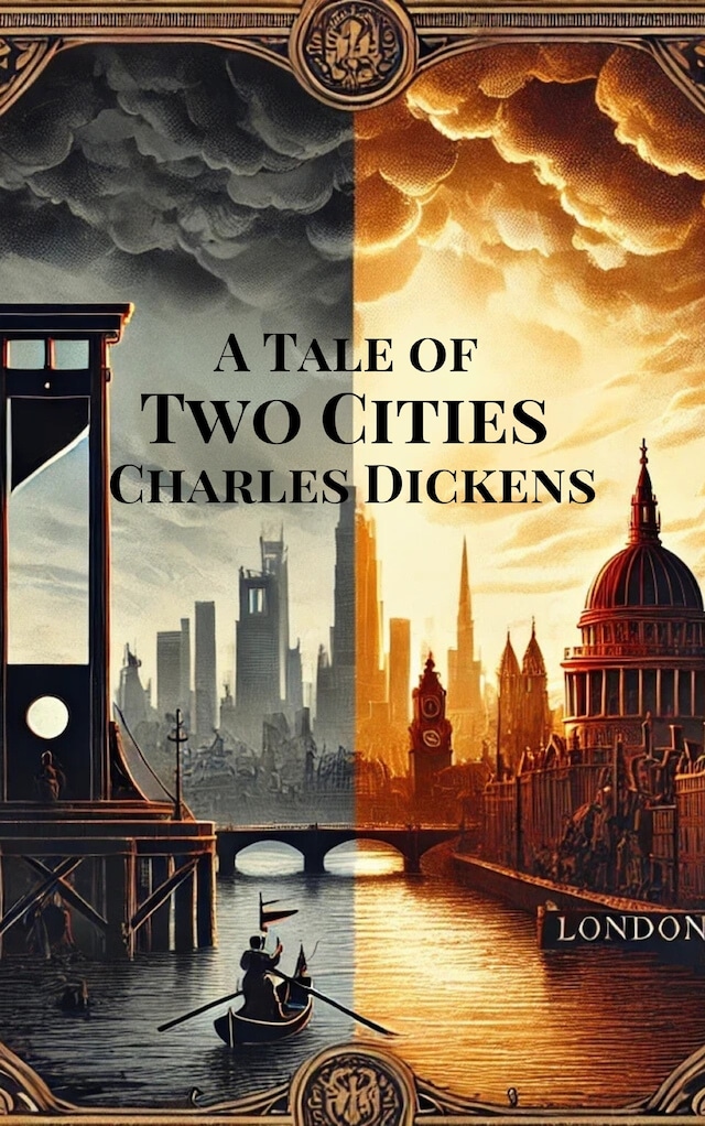 Book cover for A Tale of Two Cities by Charles Dickens