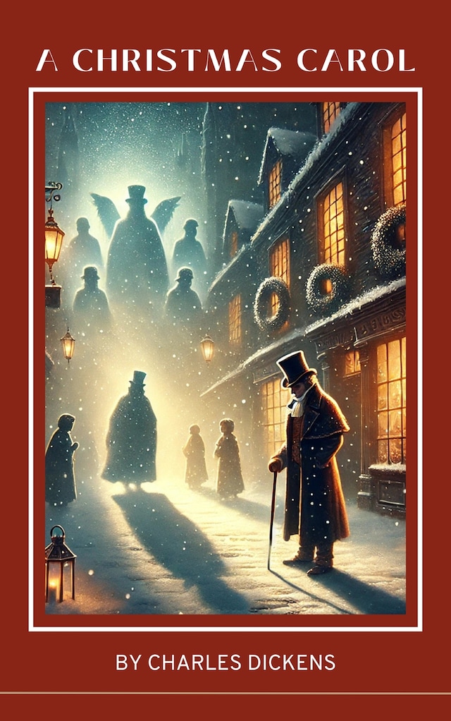 Book cover for A Christmas Carol by Charles Dickens