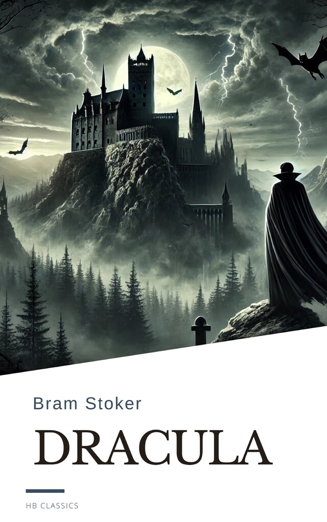 Book cover for Dracula by Bram Stoker