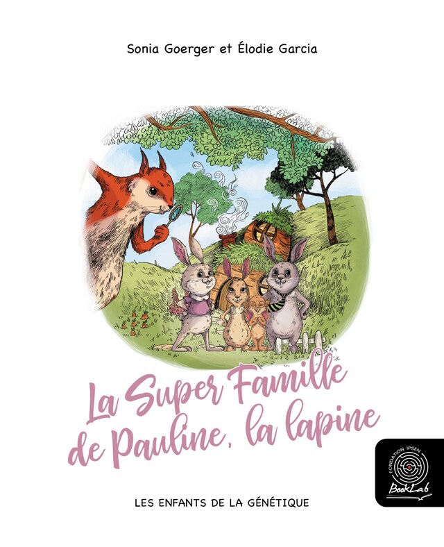 Bokomslag för La super famille de Pauline, la lapine