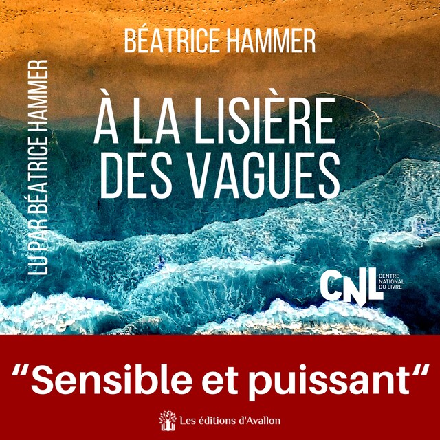 Book cover for À la lisière des vagues