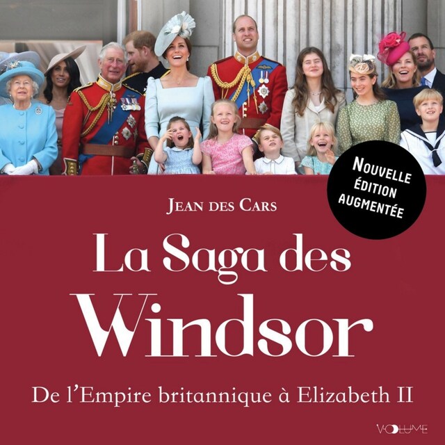 Okładka książki dla La Saga des Windsor