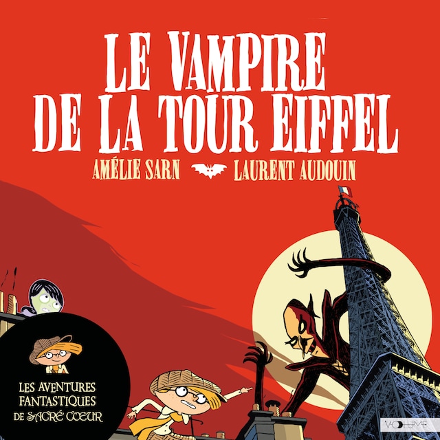 Boekomslag van Le Vampire de la Tour Eiffel