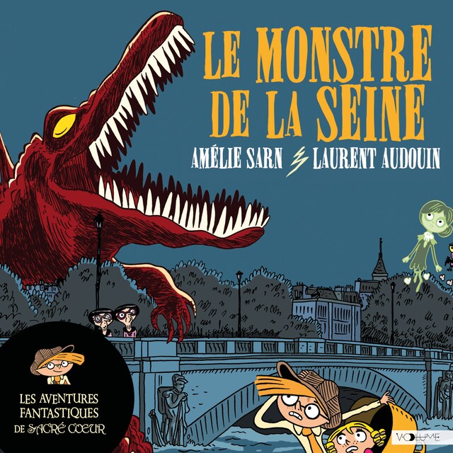 Couverture de livre pour Le Monstre de la Seine