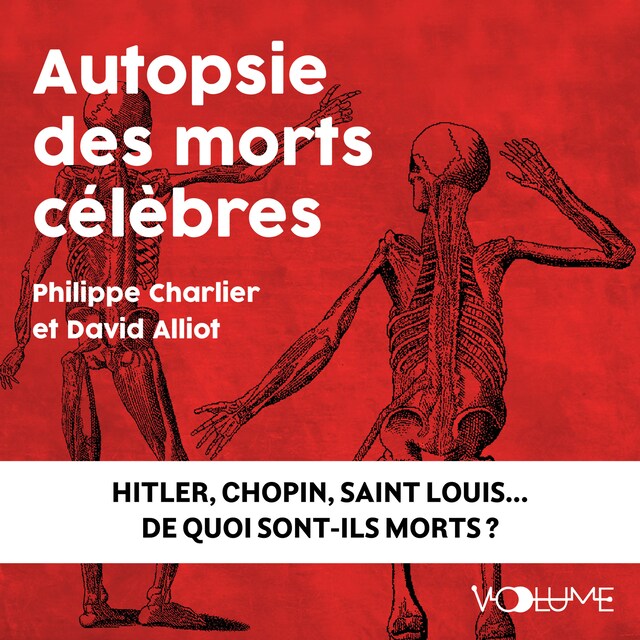 Buchcover für Autopsie des morts célèbres