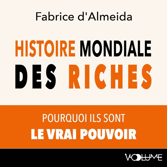 Boekomslag van Histoire mondiale des riches