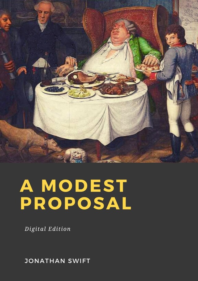 Boekomslag van A modest proposal