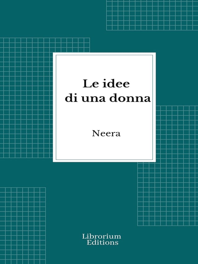 Portada de libro para Le idee di una donna