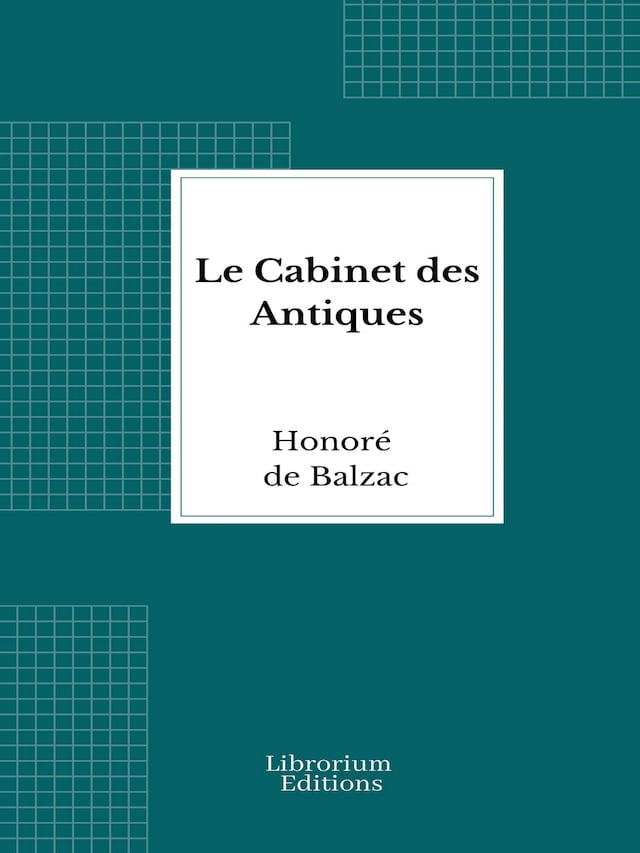 Buchcover für Le Cabinet des Antiques