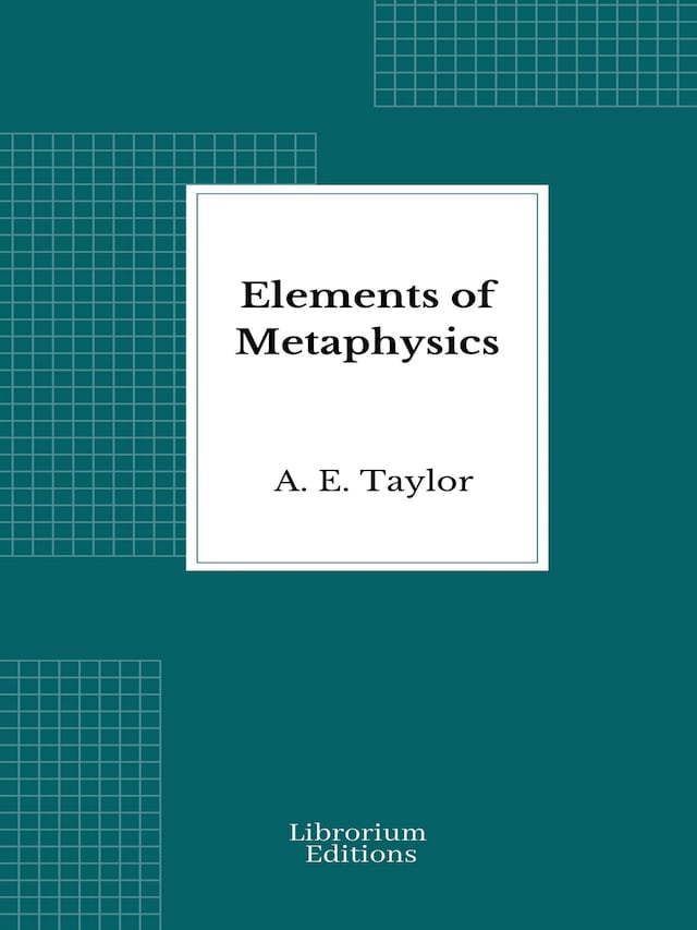 Elements of Metaphysics Buchcover für Elements of Metaphysics