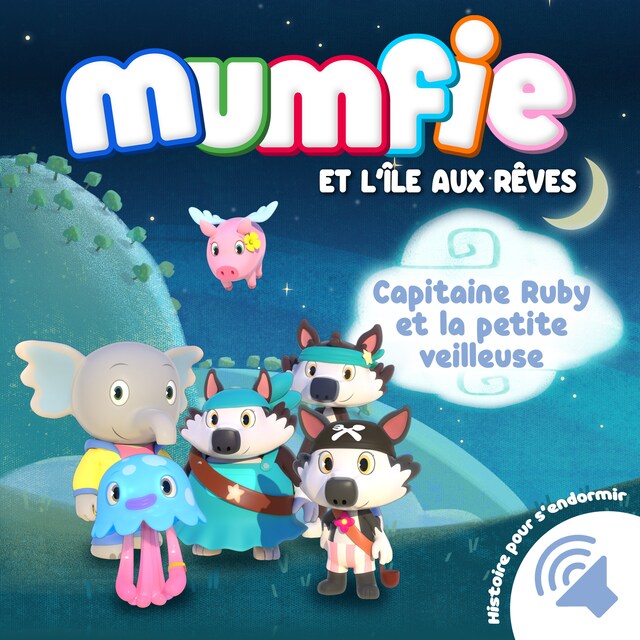 Book cover for Capitaine Ruby et la petite veilleuse