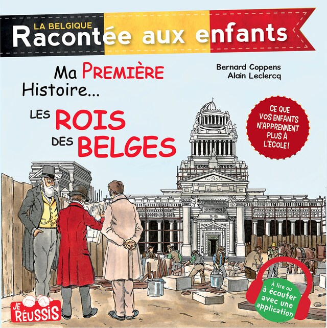 Kirjankansi teokselle Ma première histoire… Les rois des Belges