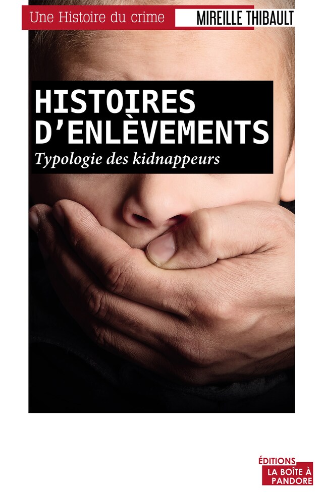 Book cover for Histoires d'enlèvements