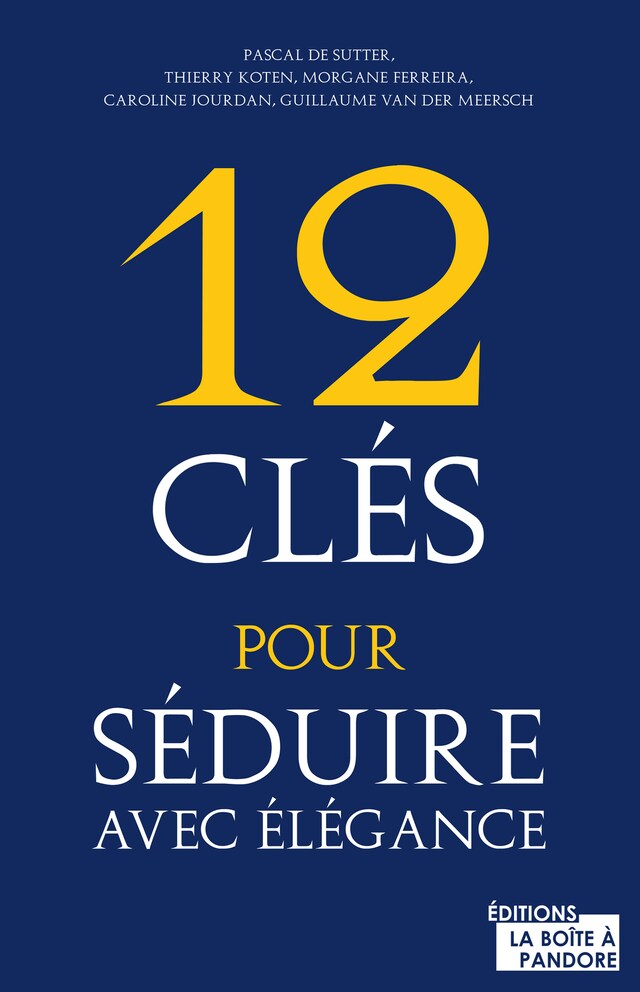 Kirjankansi teokselle 12 clés pour séduire avec élégance