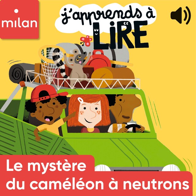 Book cover for Le mystère du caméléon à neutrons