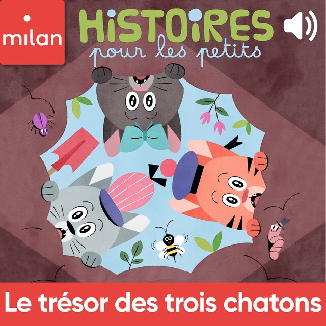 Book cover for Le trésor des trois chatons