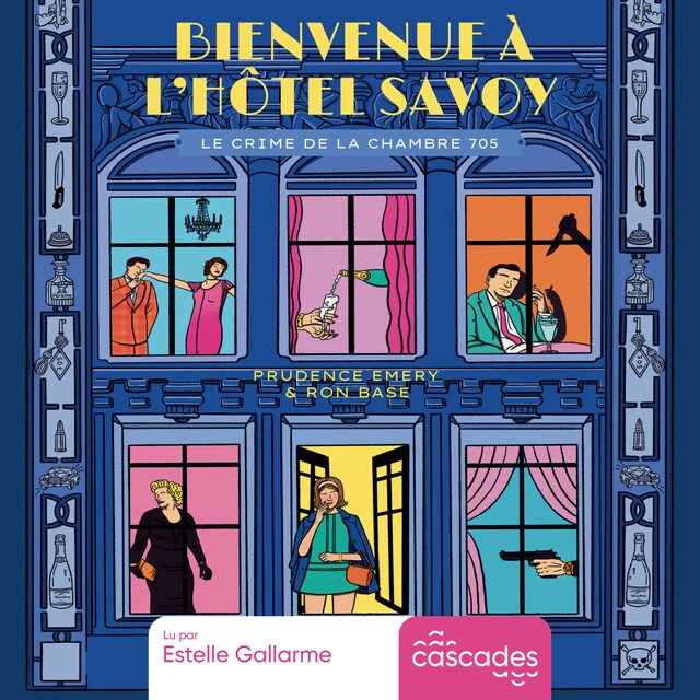 Kirjankansi teokselle Bienvenue à l'hôtel Savoy - Tome 1 - Le crime de la chambre 705