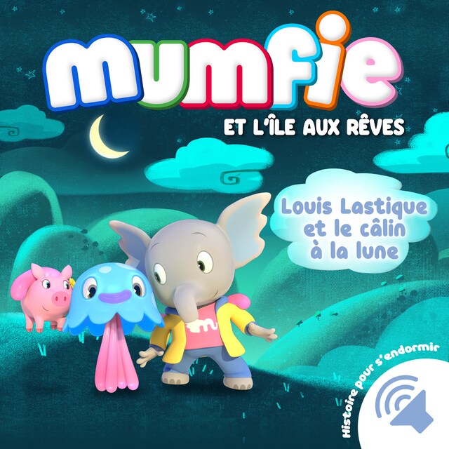 Portada de libro para Louis Lastique et le câlin à la lune