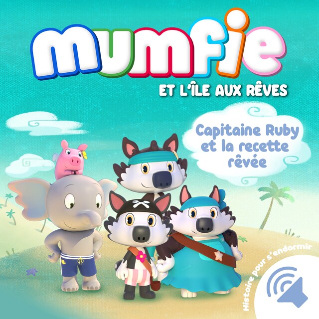 Couverture de livre pour Capitaine Ruby et la recette rêvée