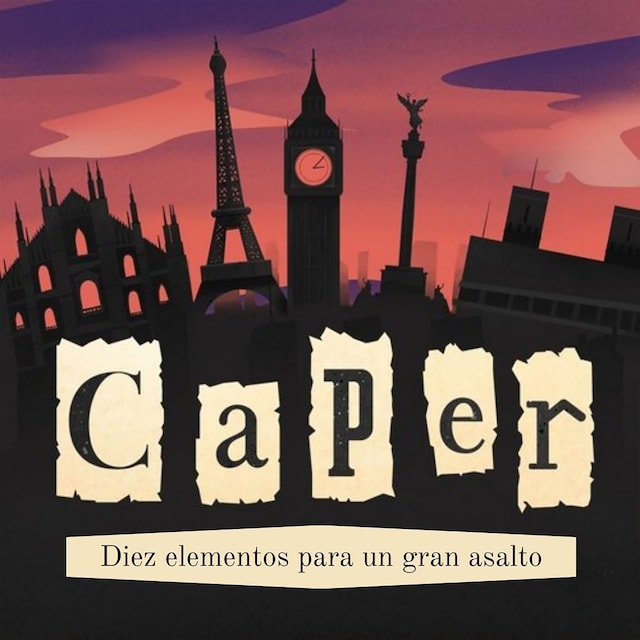 Book cover for Caper: Diez elementos para un gran asalto