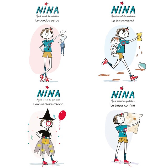 Copertina del libro per NINA Agent secret du quotidien, intégral