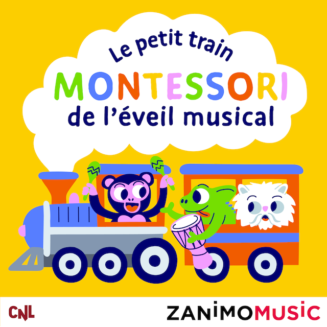 Bokomslag för Le petit train Montessori de l'éveil musical