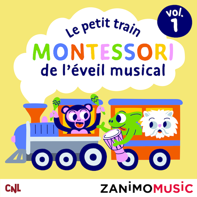 Copertina del libro per Le petit train Montessori de l'éveil musical - Vol. 1