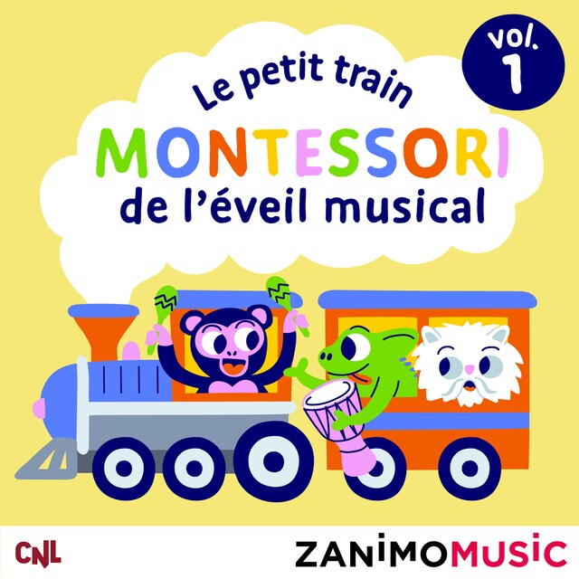 Bogomslag for Le petit train Montessori de l'éveil musical - Vol. 1