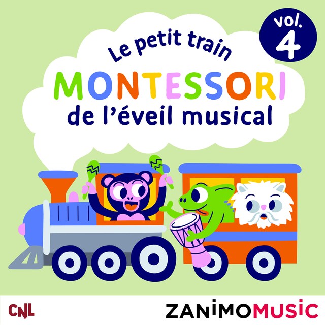 Bokomslag för Le petit train Montessori de l'éveil musical - Vol. 4