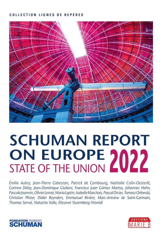 Okładka książki dla State of the Union, Schuman report 2022 on Europe