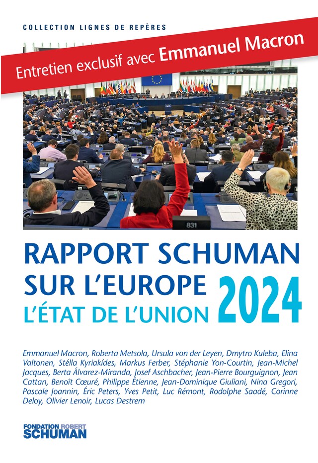 Boekomslag van Etat de l'Union, rapport Schuman sur l'Europe 2024