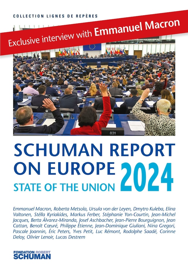 Boekomslag van Schuman report on Europe