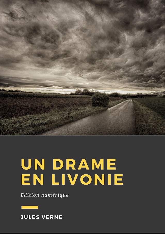 Buchcover für Un drame en Livonie