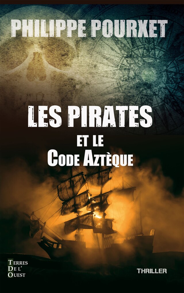 Okładka książki dla Les pirates et le code Aztèque