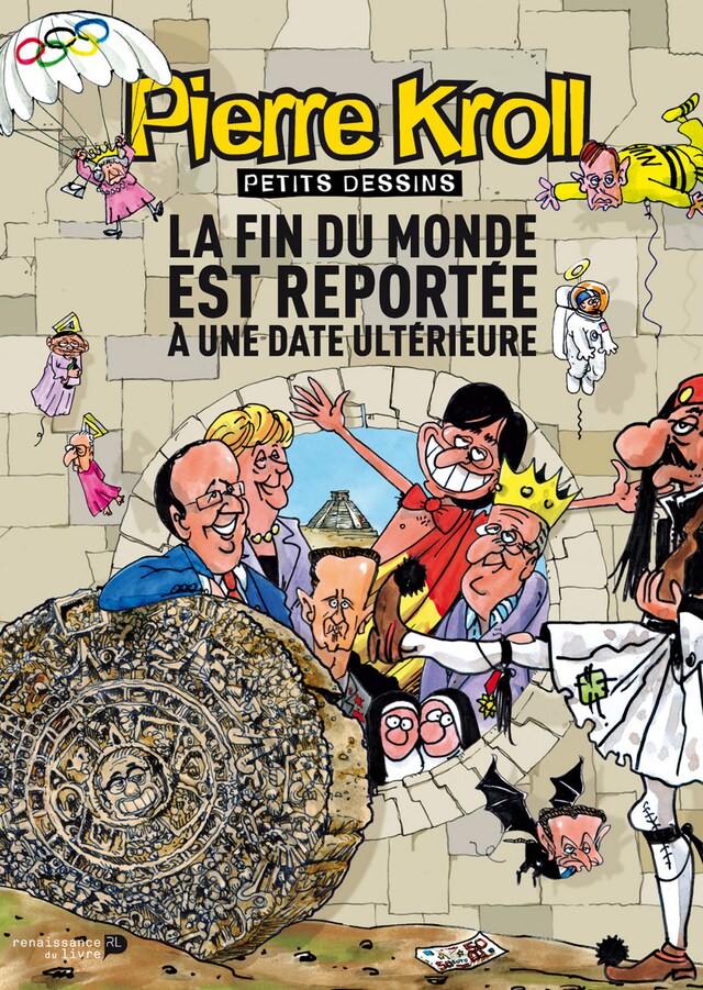 Book cover for La fin du monde est reportée à une date ultérieure