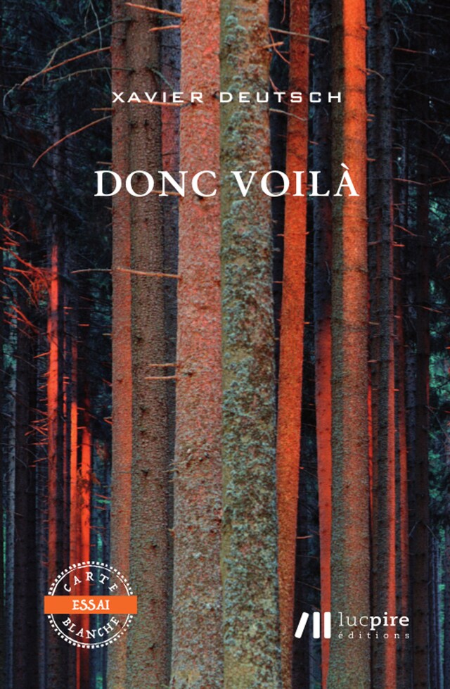 Book cover for Donc voila