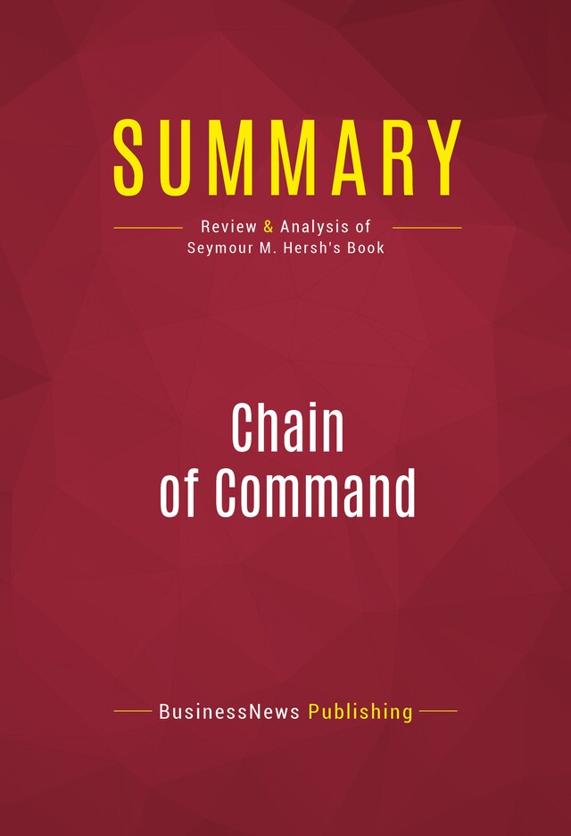 Book cover for Summary: Chain of Command