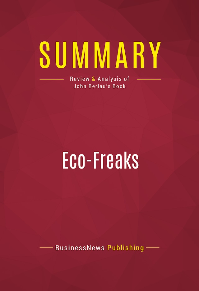 Buchcover für Summary: Eco-Freaks