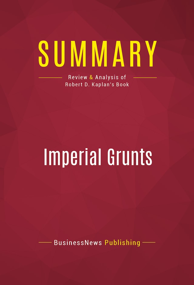 Buchcover für Summary: Imperial Grunts