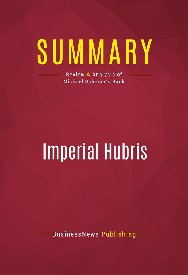 Boekomslag van Summary: Imperial Hubris