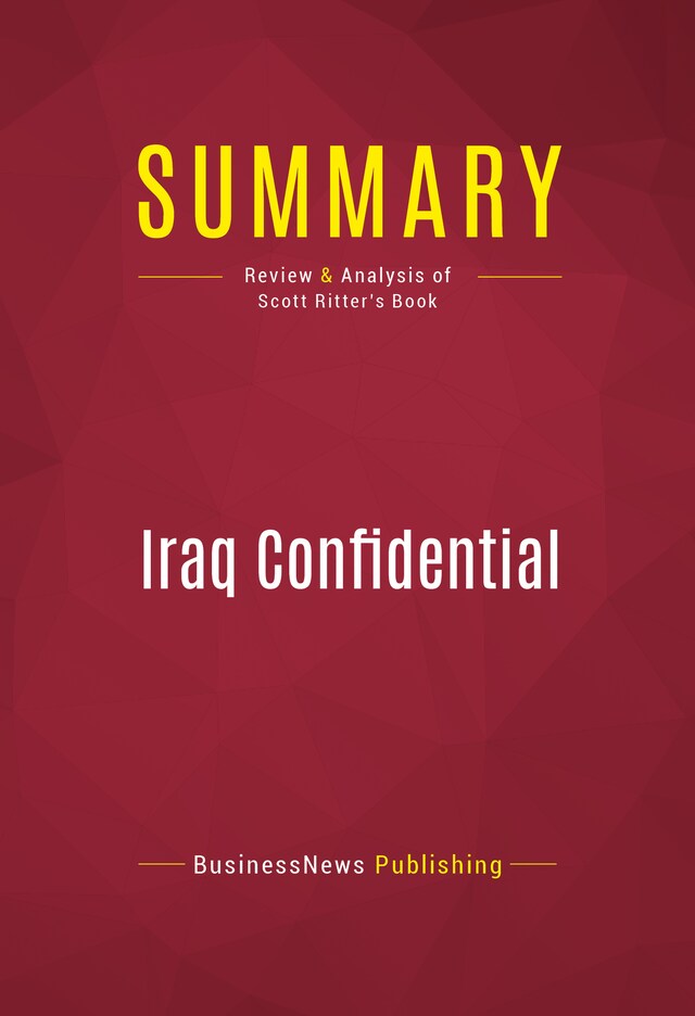 Buchcover für Summary: Iraq Confidential