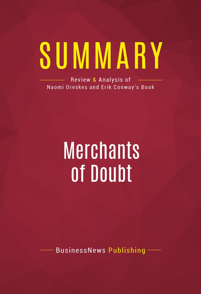 Bokomslag för Summary: Merchants of Doubt