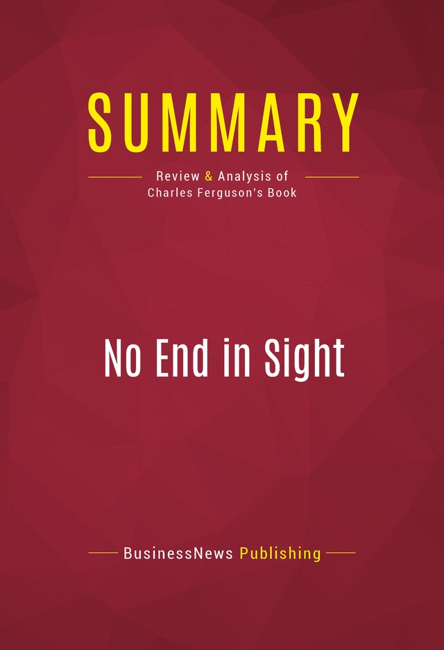 Buchcover für Summary: No End in Sight