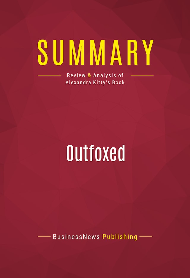 Kirjankansi teokselle Summary: Outfoxed