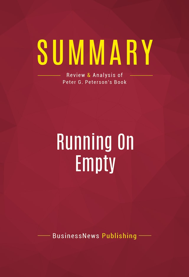 Book cover for Summary: Running On Empty